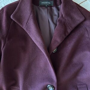 Berry Wool-blend Peacoat